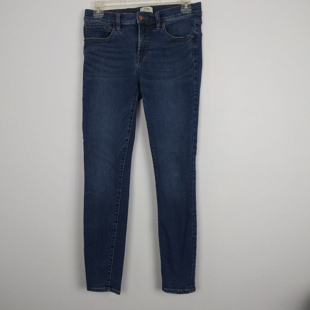 J.Crew 8" Toothpick Skinny Jeans Size 28